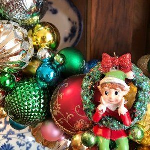 Beautiful Handmade Ornament Wreath